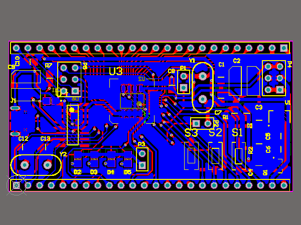 STC15开发板核心板（原理图+PCB源文件），AD打开_百工联_工业互联网技术服务平台