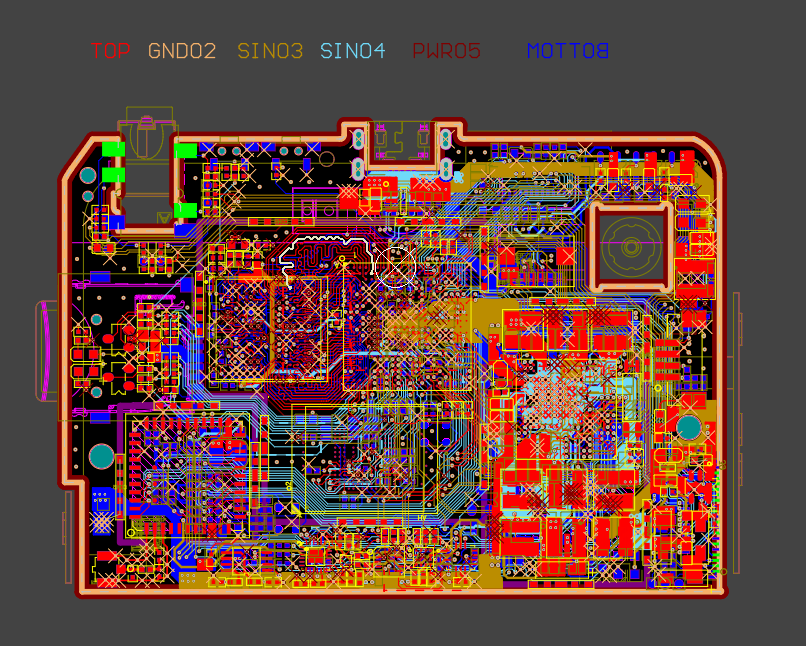 6层板设计 全志H8 VR一体机设计 （原理图+PCB）_百工联_工业互联网技术服务平台