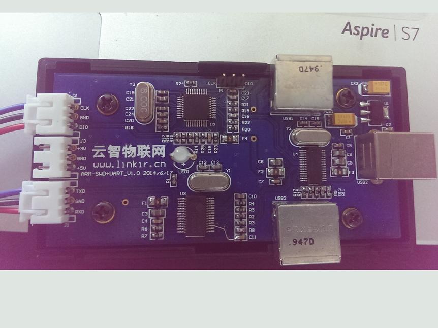 自制开发神器——HUB转PL2303，STM32-SWD下载器设计（原理图、PCB源文件、BOM、HEX文件）_百工联_工业互联网技术服务平台