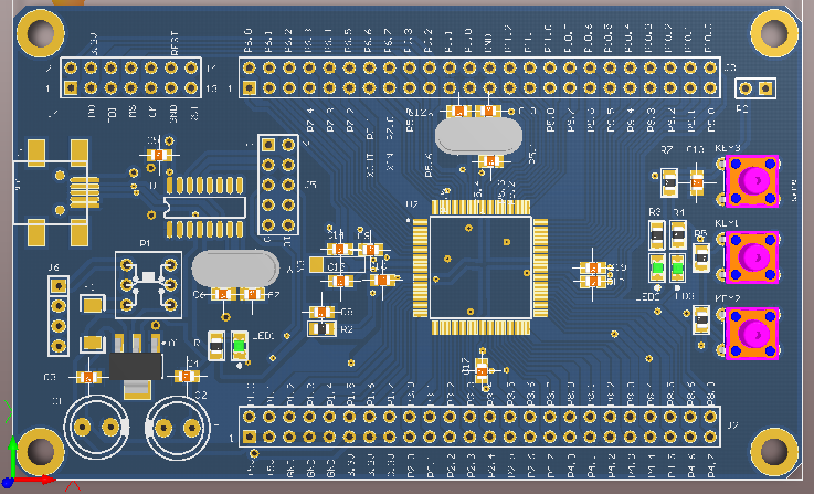 助你低成本DIY制作-msp430f5438A最小系统板，附原理图/PCB源文件_鹏程工联_工业互联网技术服务平台