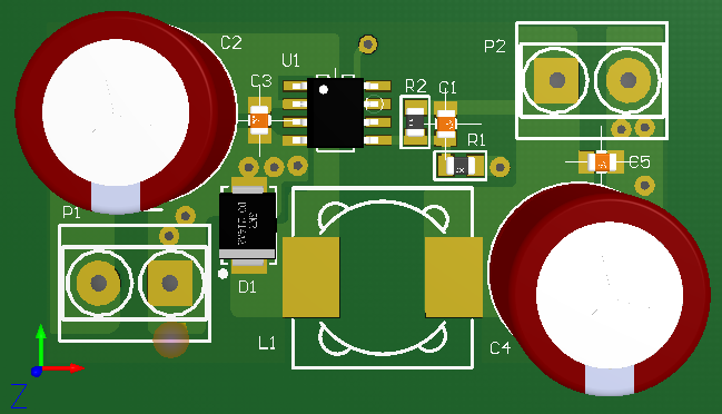 电源模块电路方案设计(pcb+原理图)_百工联_工业互联网技术服务平台