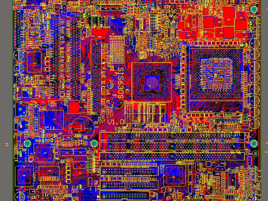 电脑主板PCB_鹏程工联_工业互联网技术服务平台