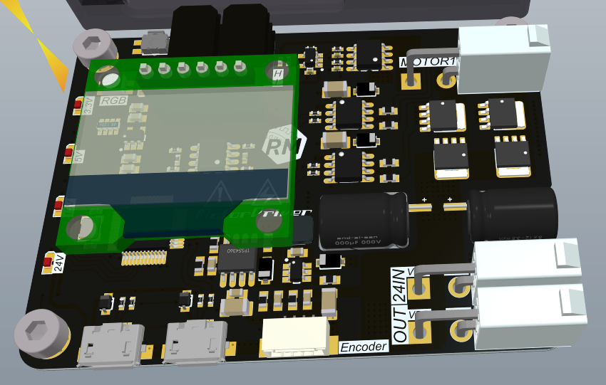 基于STM32的直流电机驱动器（带电流监测/4层板）_鹏程工联_工业互联网技术服务平台