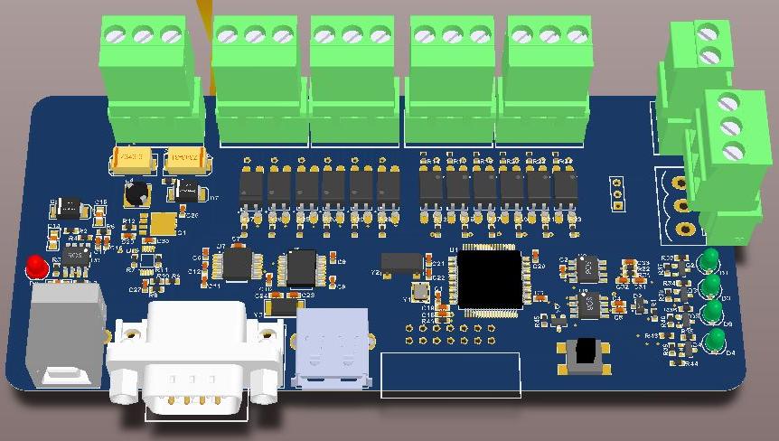 瑞萨RL78/F14继电器驱动电路图（altium designer绘制）_百工联_工业互联网技术服务平台