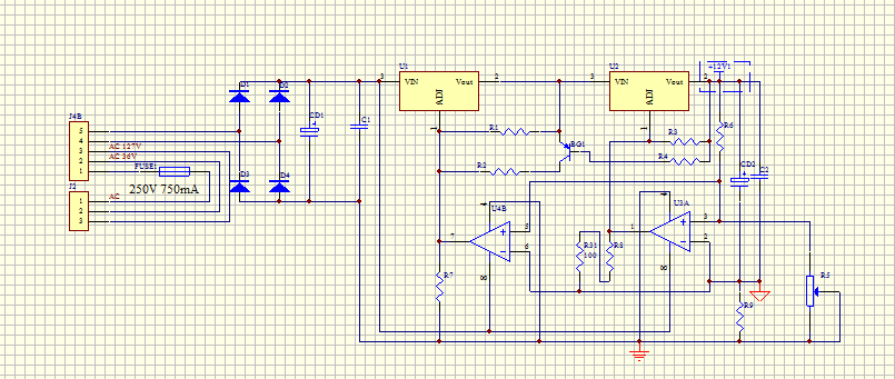 12V800mA双重过流保护和短路保护电路   本安电路_百工联_工业互联网技术服务平台