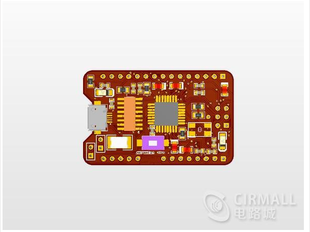 ArduinoNano Atmega328P最小核心板设计方案_百工联_工业互联网技术服务平台