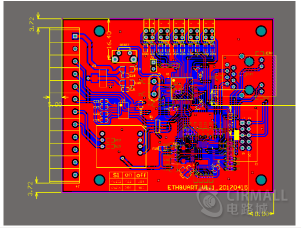 基于STM32F107的串口网口互转电路_百工联_工业互联网技术服务平台