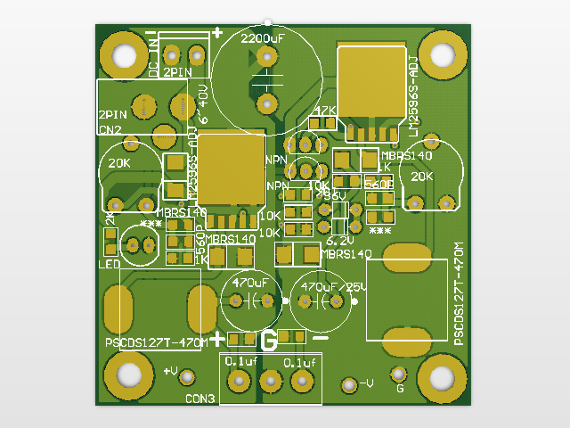 正负电源LM2596参考电路PCB工程文件_百工联_工业互联网技术服务平台