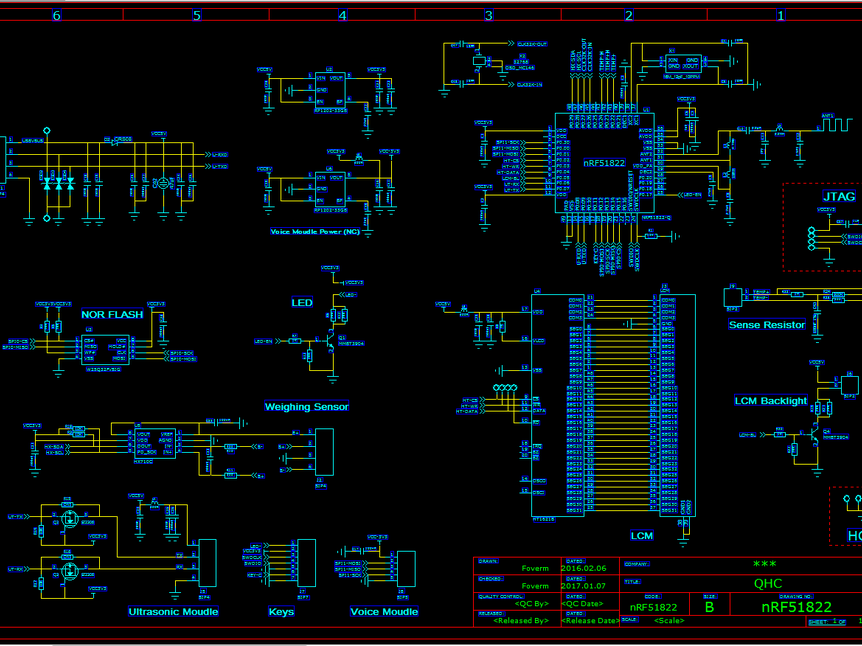 NRF51822 可测体脂身高的电子秤设计_百工联_工业互联网技术服务平台