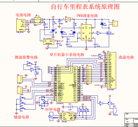 限定速度、超速报警——电动自行车里程表设计，含软硬件资料_百工联_工业互联网技术服务平台