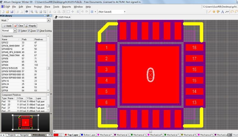 Altium Designer AD元件库 自建器件库 原理图库+PCB封装库_百工联_工业互联网技术服务平台