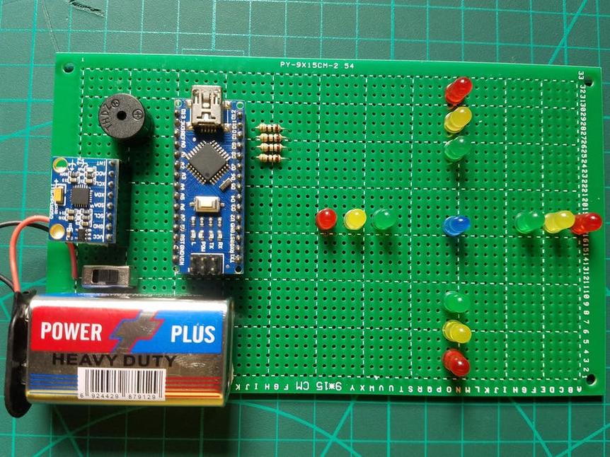 使用Arduino和MPU6050制作LED水平仪_百工联_工业互联网技术服务平台