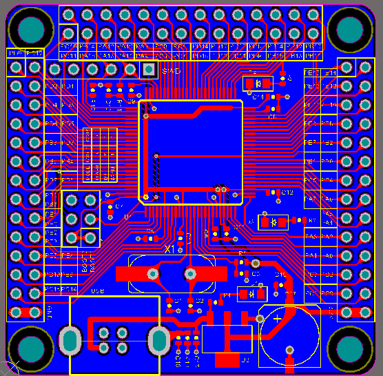 STM32F407 100PIN 最小系统板_鹏程工联_工业互联网技术服务平台