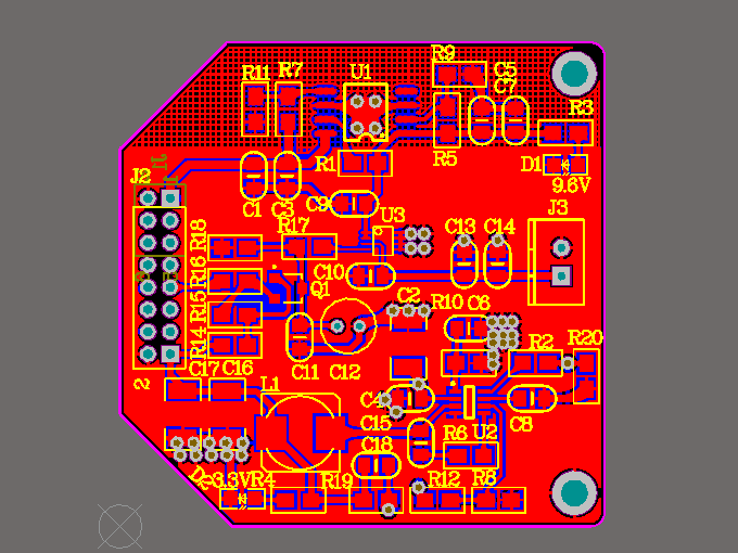 ADP7104电源管理POE电源板设计，附原理图和PCB源文件_鹏程工联_工业互联网技术服务平台