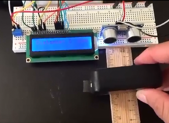 使用LCD和Arduino制作超声波测距仪_百工联_工业互联网技术服务平台