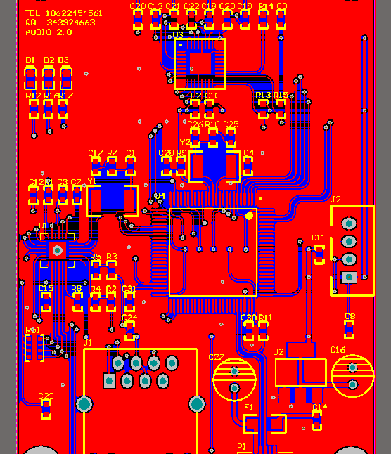 STM32H750主板带有音频采集网络传输的电路方案设计（原理图+pcb）_鹏程工联_工业互联网技术服务平台