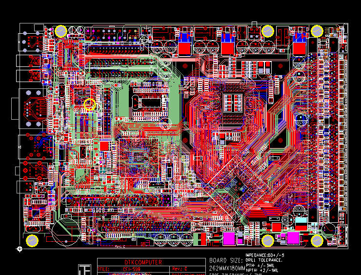 多层电脑主板PCB，给学习Mentor PADS PCB 的人_鹏程工联_工业互联网技术服务平台