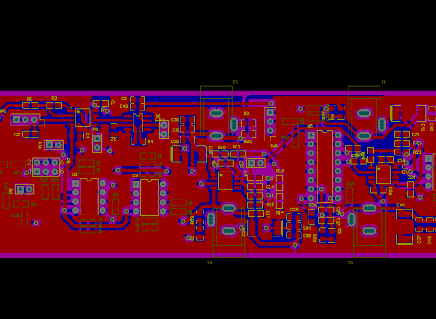 涨知识！TI杯锁相放大器电路图、PCB，AD打开_百工联_工业互联网技术服务平台