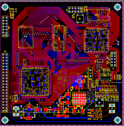 布局工整，设计一个4层板FPGA+DSP的视频处理开发板（原理图+PCB）_鹏程工联_工业互联网技术服务平台