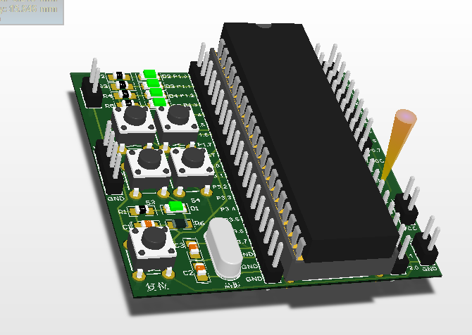 51单片机最小系统原理图、pcb_鹏程工联_工业互联网技术服务平台