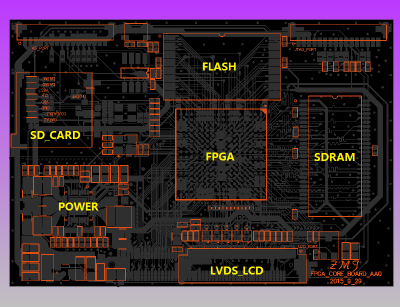 Altera_cyclone4_FPGA核心板电路+PCB源文件_百工联_工业互联网技术服务平台