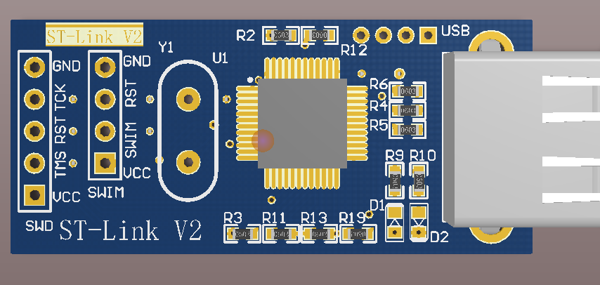 STlink V2 DIY_百工联_工业互联网技术服务平台