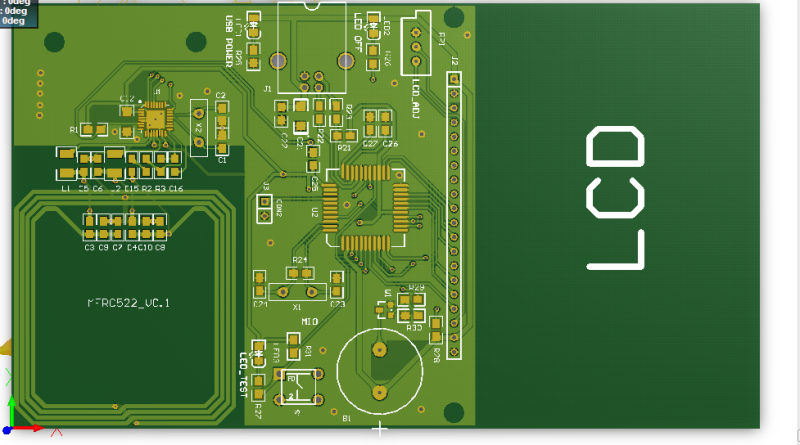 MFRC522 13.56MHZ射频加密读卡器Protel 99se 设计设计硬件原理图+PCB文件_百工联_工业互联网技术服务平台