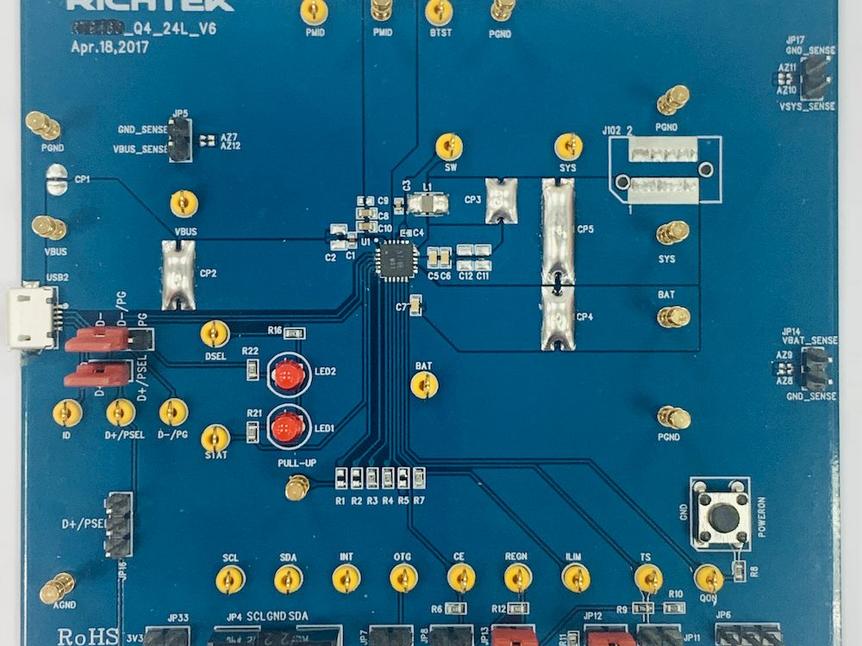 基于立锜Richtek RT9467 锂电池大电流快速充电方案_鹏程工联_工业互联网技术服务平台