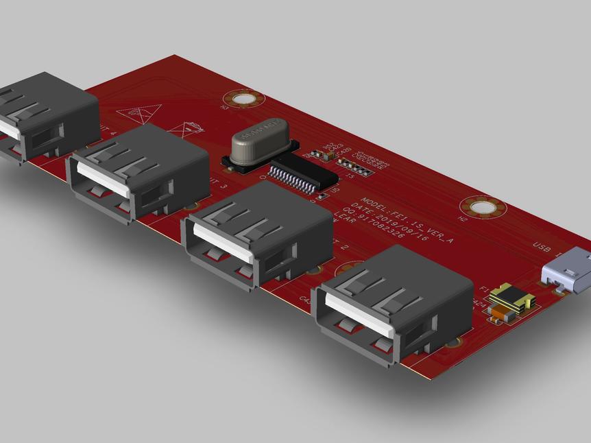 USB HUB 一分四 FE1.1 USB集线器_鹏程工联_工业互联网技术服务平台