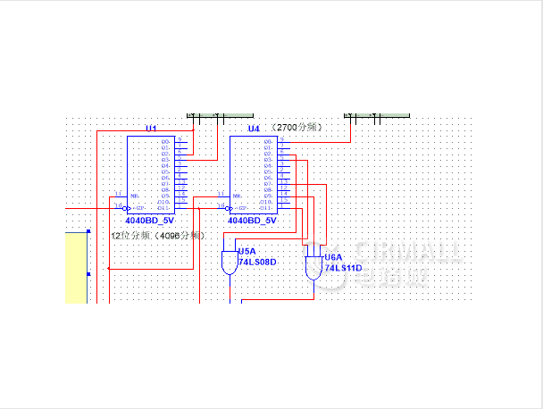 基于 Multisim的1HZ分频器仿真 _百工联_工业互联网技术服务平台