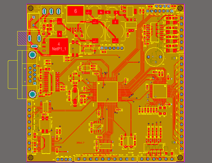 STM32F103VET6 工业控制板（原理图、PCB源文件）_百工联_工业互联网技术服务平台