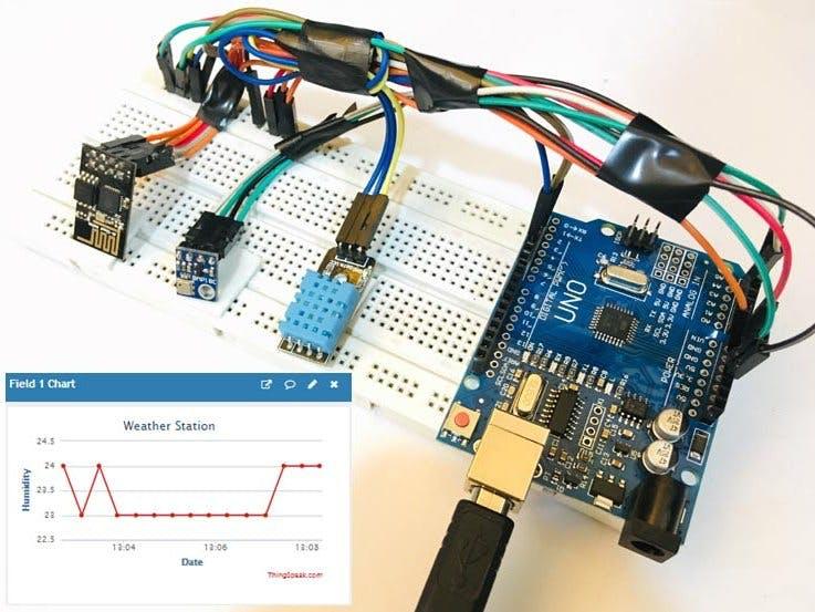 使用Arduino的IoT无线气象站_百工联_工业互联网技术服务平台