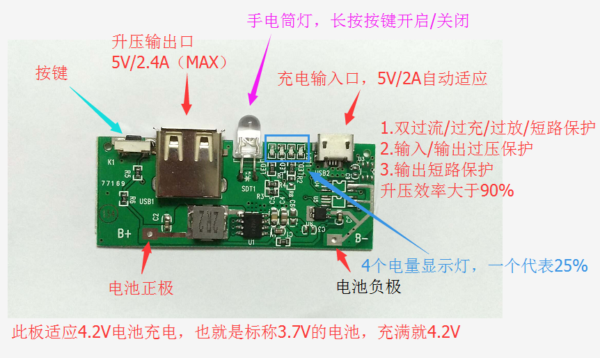 单节电池充放电DIY移动电源PCB_鹏程工联_工业互联网技术服务平台