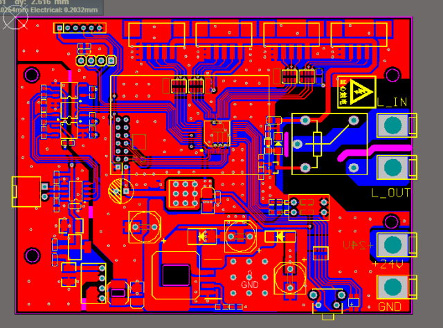 单片机STM8S207C6 HF-A11X WIFI 电机主控板AD版原理图+PCB文件_鹏程工联_工业互联网技术服务平台