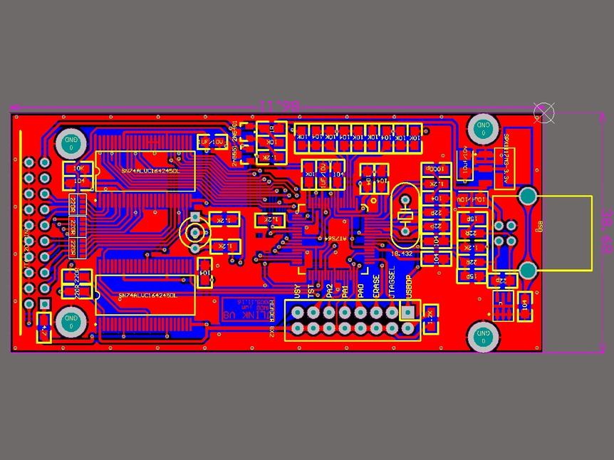 JLINK V8仿真器设计制作全套资料(原理图+PCB图+元件清单和固件)_百工联_工业互联网技术服务平台