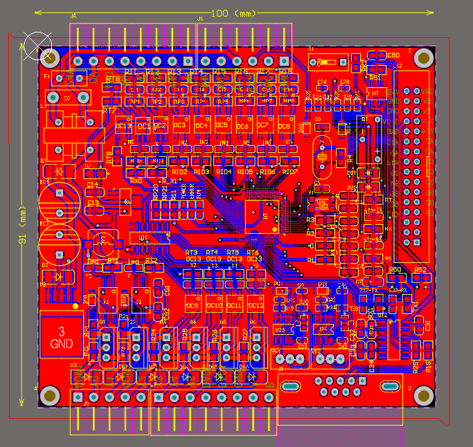 STM32-FX3U-14MT-2AD2DA设计方案(原理图和PCB源文件)_百工联_工业互联网技术服务平台