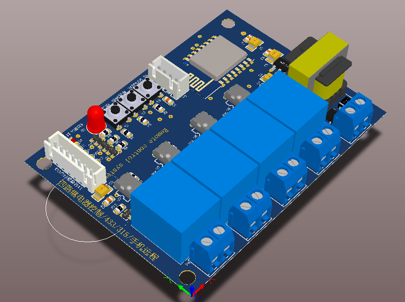 物联网开关ESP8266远程控制系统，附原理图/PCB/源代码_百工联_工业互联网技术服务平台