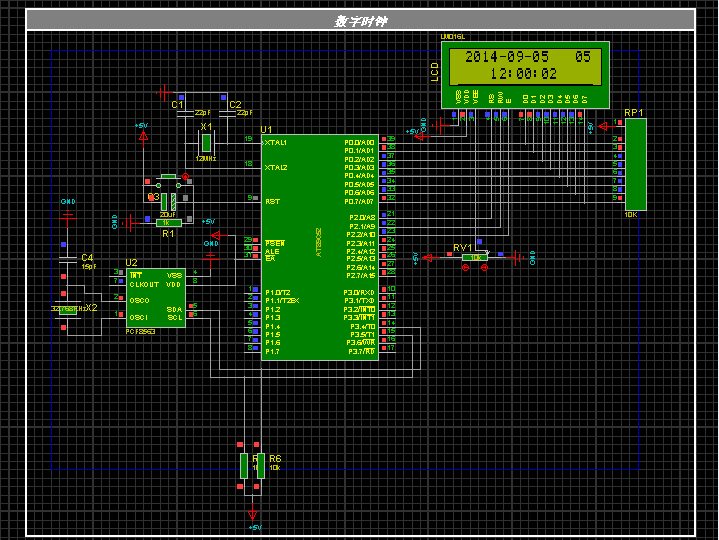 基于PCF8563的数字时钟设计（硬件+源程序+仿真电路等）_百工联_工业互联网技术服务平台