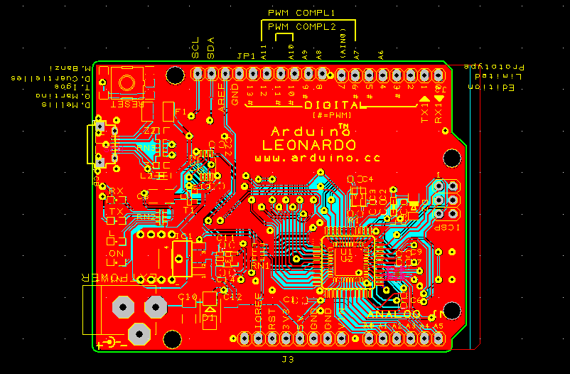 最全Arduino开发板电路原理图+PCB源文件_百工联_工业互联网技术服务平台