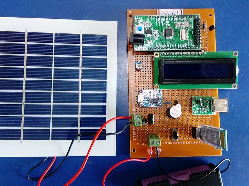 基于STM32单片机的太阳能电池板锂电池充电过温保护设计-（电路图+程序源码+论文）_百工联_工业互联网技术服务平台