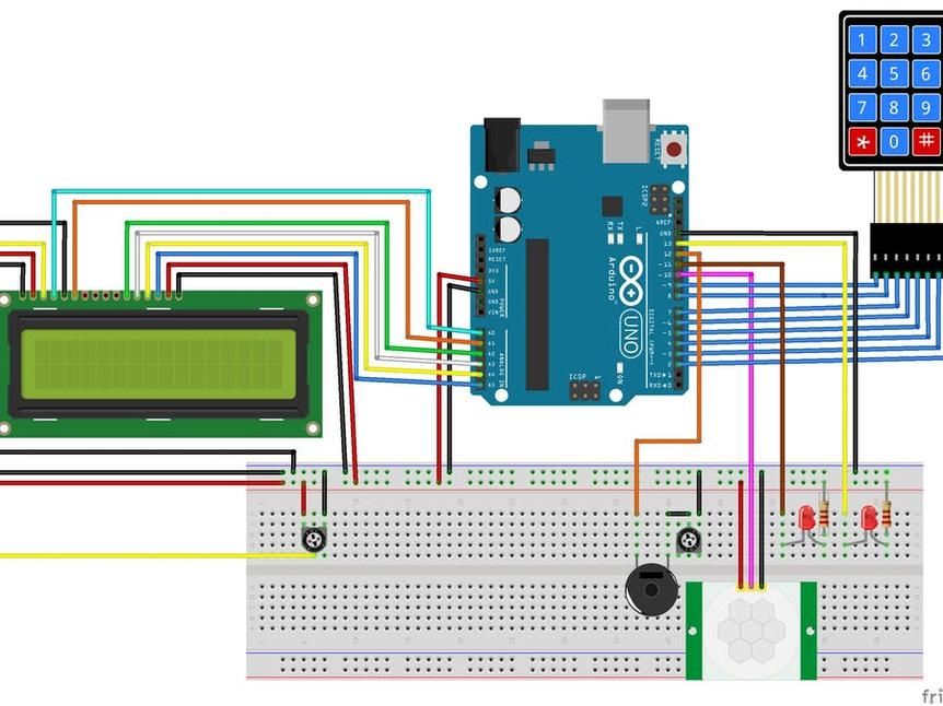 Arduino警报系统，可检测运动，触发警报_百工联_工业互联网技术服务平台