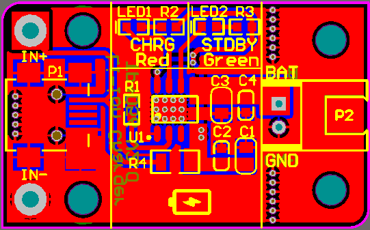 3.7V锂电池充电模块TP4056（PCB、原理图）_百工联_工业互联网技术服务平台