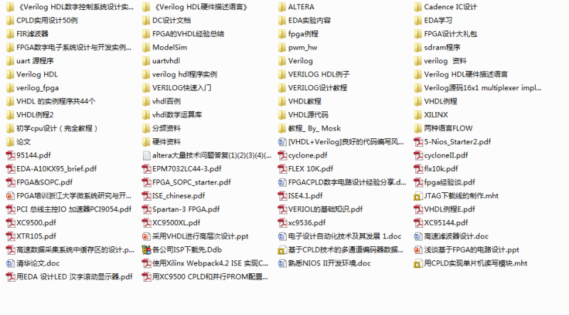 fpga,cpld,verilog硬件逻辑文件（含学习资料+FPGA基础源代码）_百工联_工业互联网技术服务平台