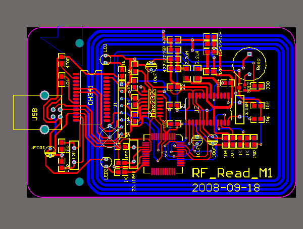 【官方开源】FM1702SL的RF 射频读卡器 IC卡读写器（全套设计资料）_鹏程工联_工业互联网技术服务平台