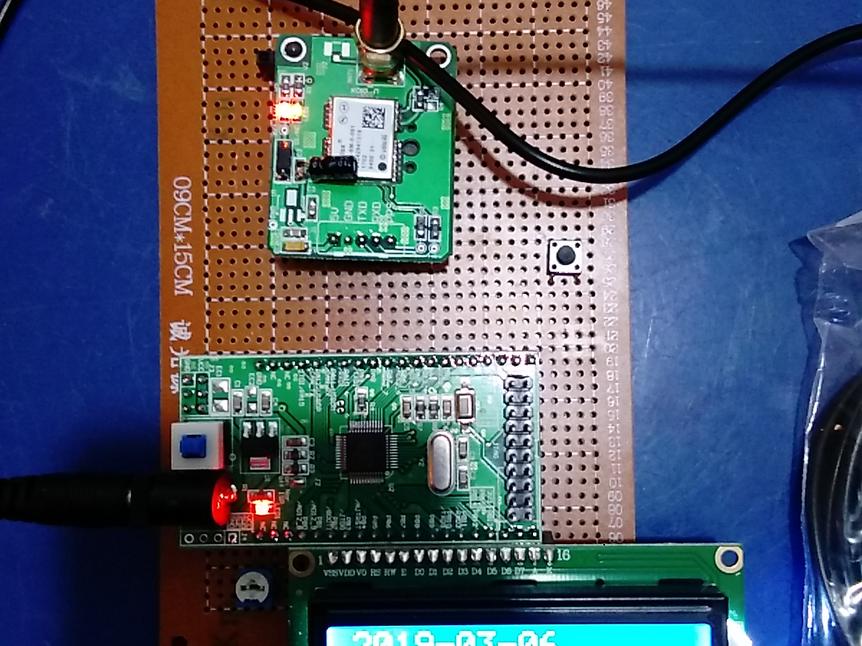 基于STM32单片机的 GPS定位系统设计-GPS-LCD1602-（电路图+程序源码）_百工联_工业互联网技术服务平台