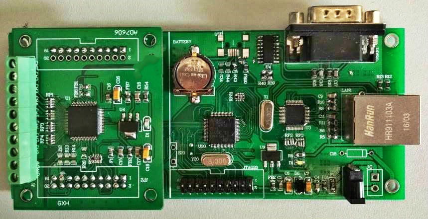 STM32+W5500+AD7606 8路网络数据采集板设计方案_鹏程工联_工业互联网技术服务平台