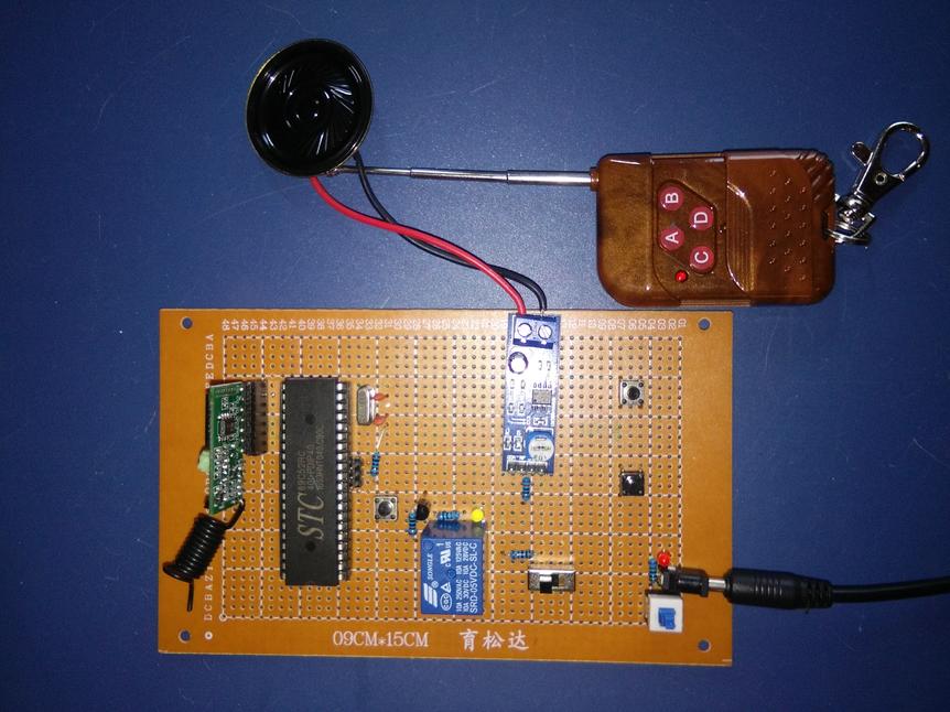 基于51单片机的智能家居门铃设计-315-LM386-（电路图+程序源码）_百工联_工业互联网技术服务平台