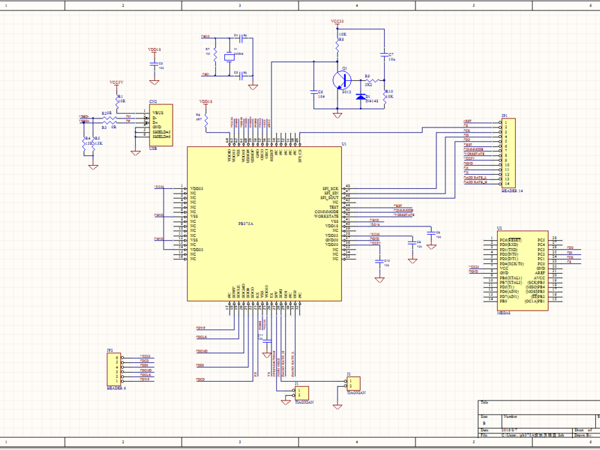 PB375A模块U 盘/SD 卡读写模块（原理图+PCB源文件）_百工联_工业互联网技术服务平台