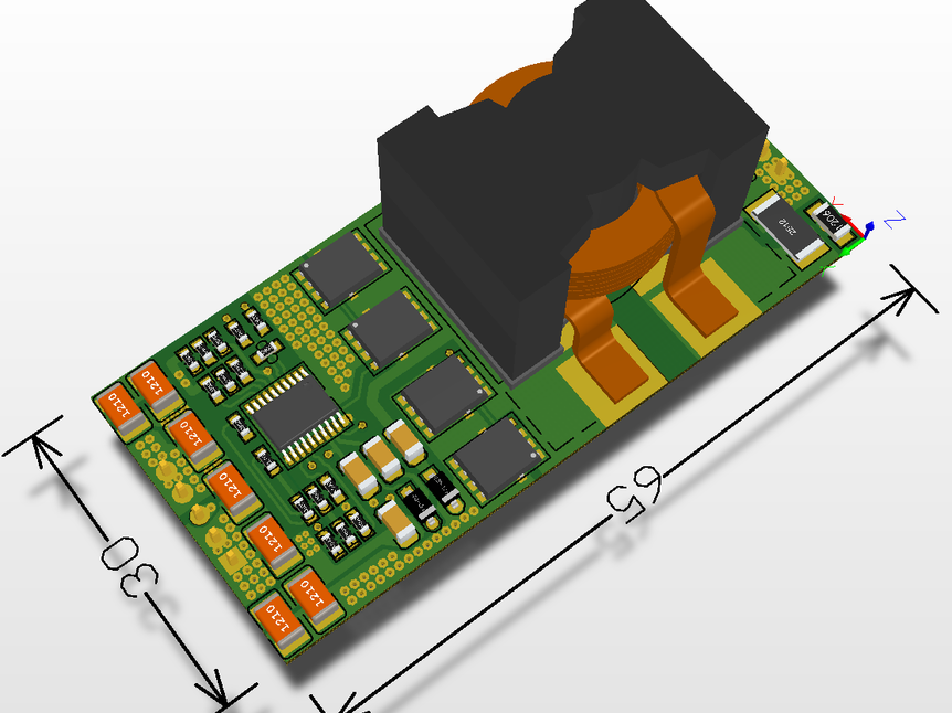 LM5122汽车功放升压电源模块电路方案设计（原理图+pcb）_百工联_工业互联网技术服务平台