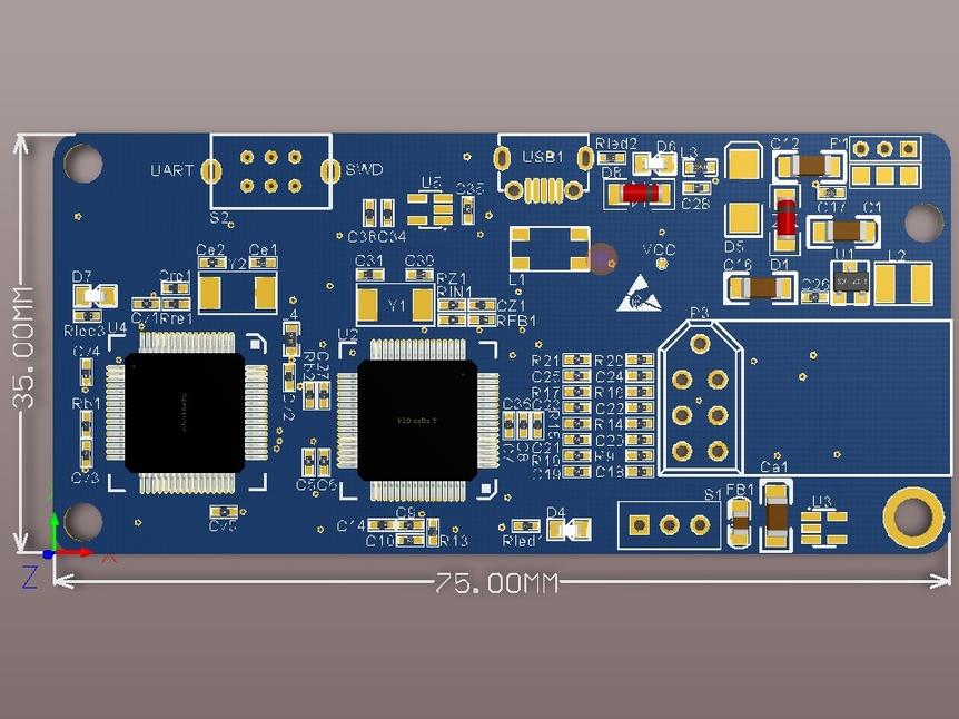 ADAS1000心电ECG信号采集器采用STM32F103R主控_鹏程工联_工业互联网技术服务平台